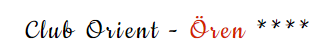 Club Orient Ören