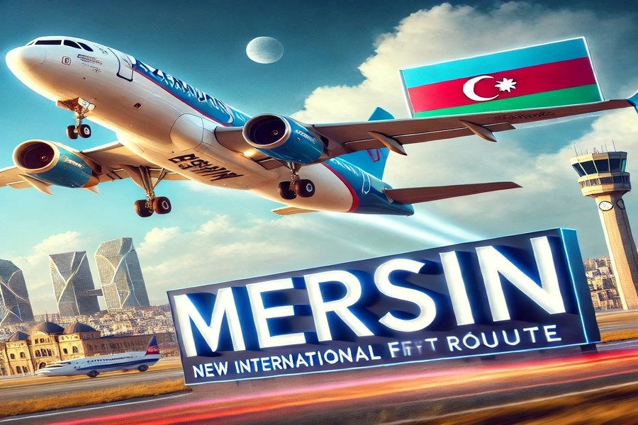 Azerbaycan Havayolları’ndan Bakü-Mersin Direkt Uçuşları!
