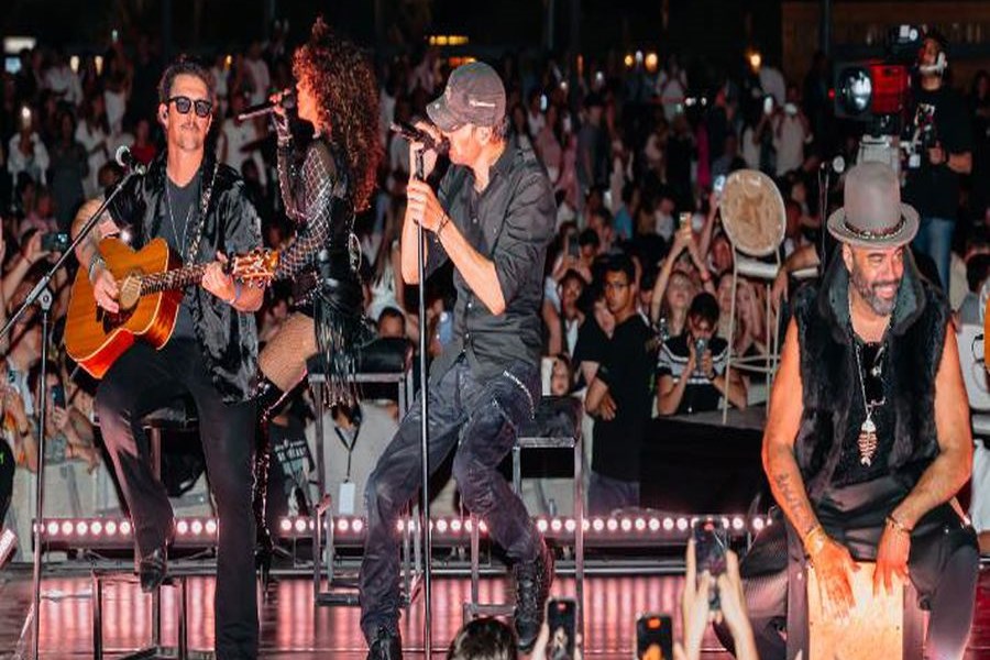 Rixos Radamis Sharm El Sheikh’te Enrique Iglesias fırtınası esti